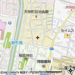 埼玉県深谷市天神町3周辺の地図