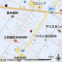 茨城県古河市諸川1132周辺の地図