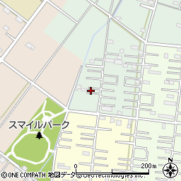 埼玉県深谷市曲田187周辺の地図