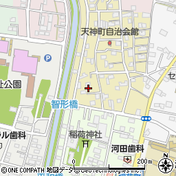 埼玉県深谷市天神町2周辺の地図
