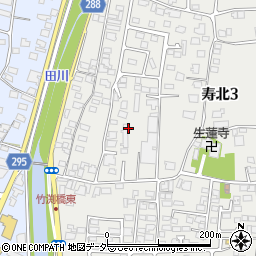 長野県松本市寿北3丁目7周辺の地図