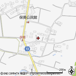 群馬県藤岡市保美137周辺の地図