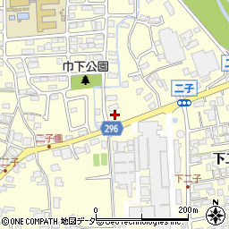 ファミリーマート松本二子橋店周辺の地図