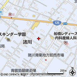 茨城県古河市諸川699周辺の地図