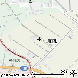 茨城県結城郡八千代町粕礼295周辺の地図