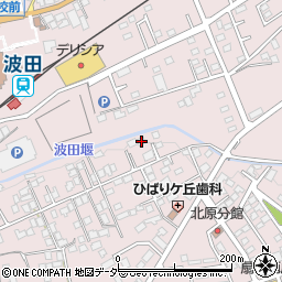 長野県松本市波田下波田9835-7周辺の地図