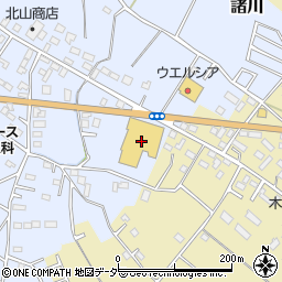 茨城県古河市諸川498周辺の地図