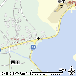 島根県隠岐郡隠岐の島町西田15-2周辺の地図