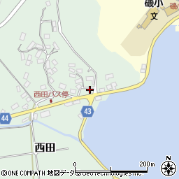 島根県隠岐郡隠岐の島町西田219周辺の地図