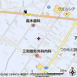 茨城県古河市諸川1212周辺の地図