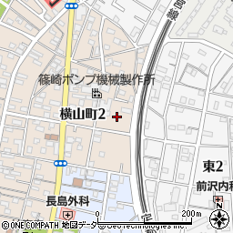 茨城県古河市横山町2丁目10周辺の地図