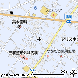 茨城県古河市諸川1176周辺の地図