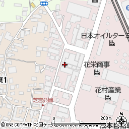 水野商工株式会社　松本営業所周辺の地図