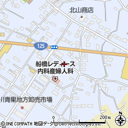 茨城県古河市諸川602周辺の地図