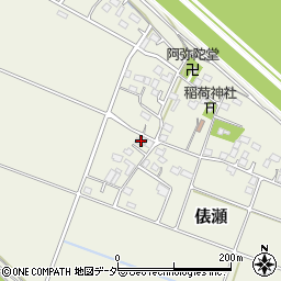 埼玉県熊谷市俵瀬232周辺の地図
