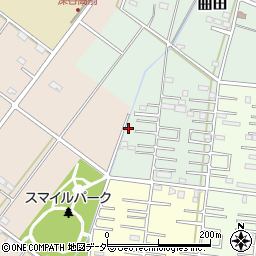 埼玉県深谷市曲田179周辺の地図