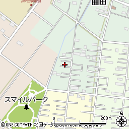 埼玉県深谷市曲田191周辺の地図