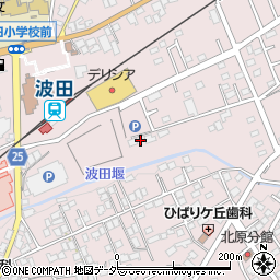 長野県松本市波田下波田10075-1周辺の地図