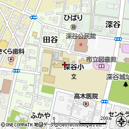 埼玉県深谷市仲町19-1周辺の地図