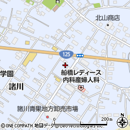 茨城県古河市諸川642周辺の地図