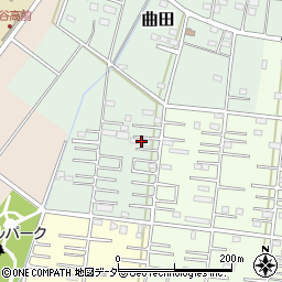 埼玉県深谷市曲田221周辺の地図