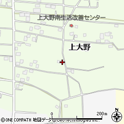 茨城県古河市上大野2114-2周辺の地図