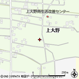 茨城県古河市上大野2114周辺の地図