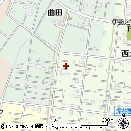 埼玉県深谷市西大沼394周辺の地図