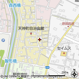 埼玉県深谷市天神町6周辺の地図