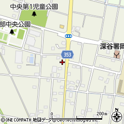 埼玉県深谷市山河1281周辺の地図