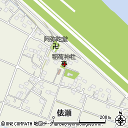 埼玉県熊谷市俵瀬489周辺の地図
