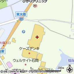 ペット・アミ　石岡店周辺の地図