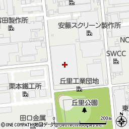 茨城県古河市丘里12-2周辺の地図