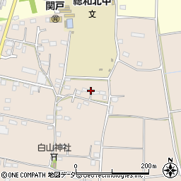茨城県古河市関戸708周辺の地図