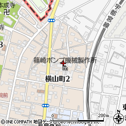 茨城県古河市横山町2丁目9周辺の地図
