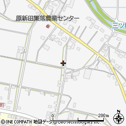 埼玉県深谷市原郷周辺の地図