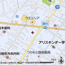 茨城県古河市諸川1151周辺の地図