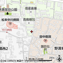 まるはちハピネス松本中央支店周辺の地図
