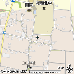 茨城県古河市関戸700周辺の地図