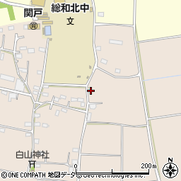 茨城県古河市関戸596周辺の地図
