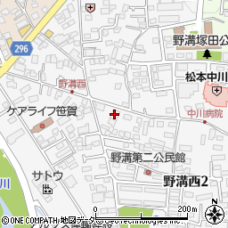 サンミルク松本周辺の地図