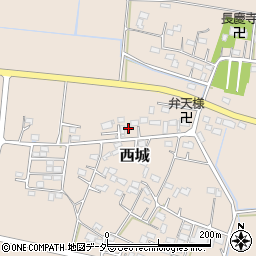 埼玉県熊谷市西城864周辺の地図