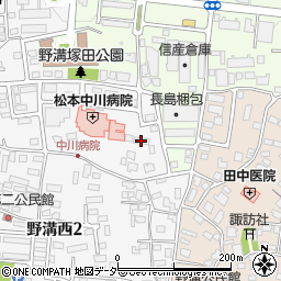 株式会社フローレン松本営業所周辺の地図