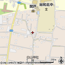 茨城県古河市関戸712周辺の地図