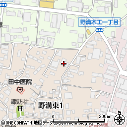 宝資源開発株式会社松本営業所周辺の地図