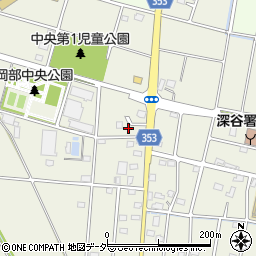 埼玉県深谷市山河1334周辺の地図