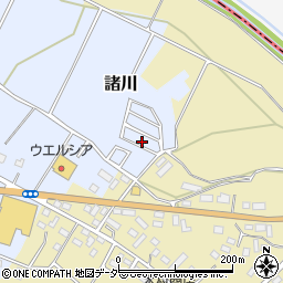 茨城県古河市諸川235周辺の地図