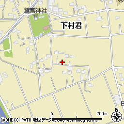 埼玉県羽生市下村君周辺の地図