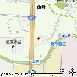 埼玉県熊谷市西野52周辺の地図