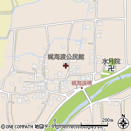 梶海渡公民館周辺の地図